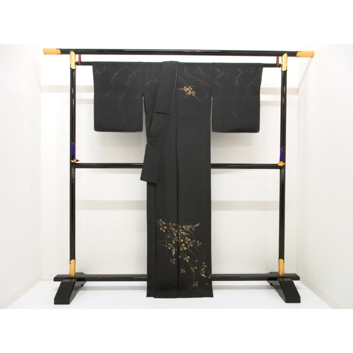 [Unused items] Single layer, silk-weave formal kimono
