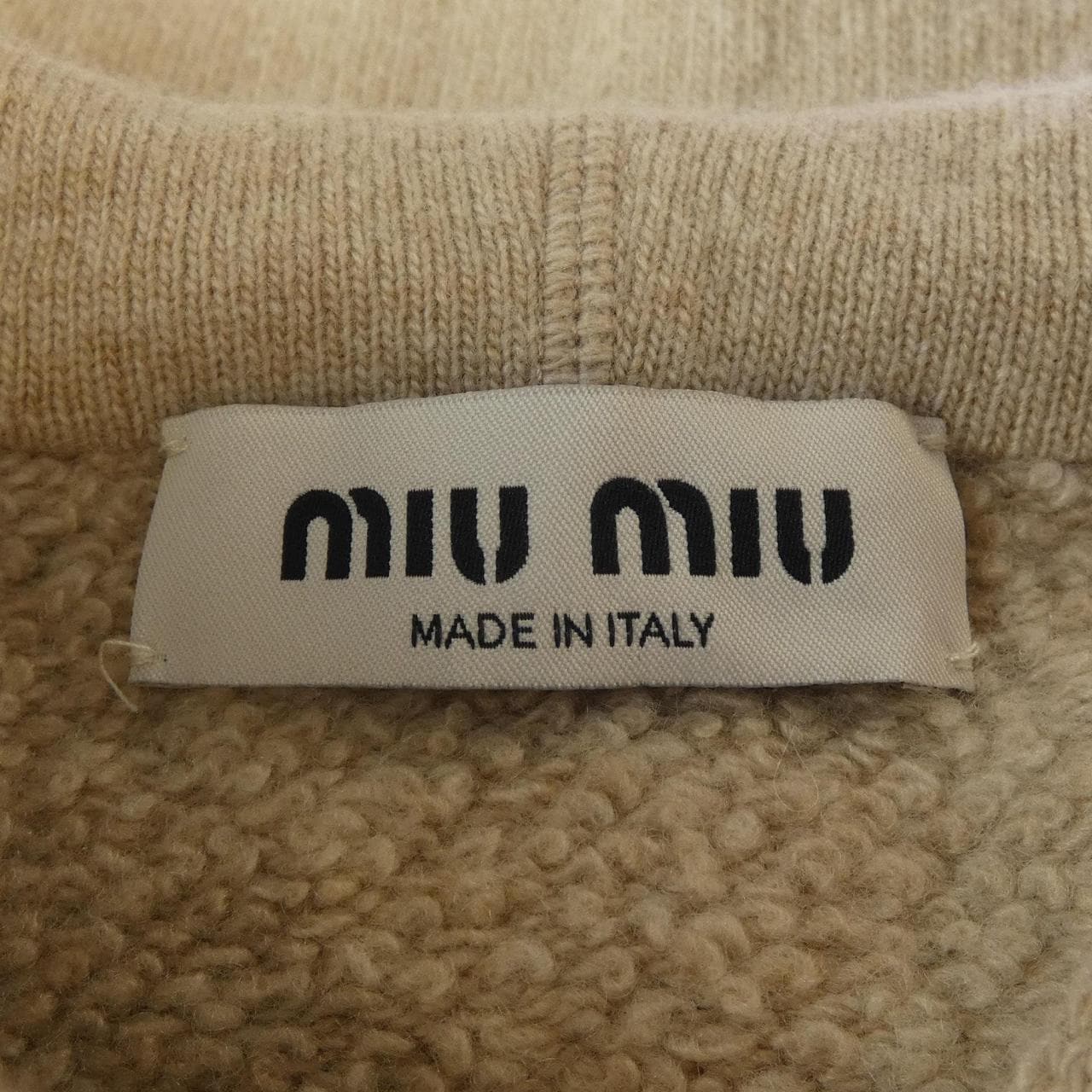 ミュウミュウ MIU MIU フーディージャケット MMF770 S232 1XS9 パーカー