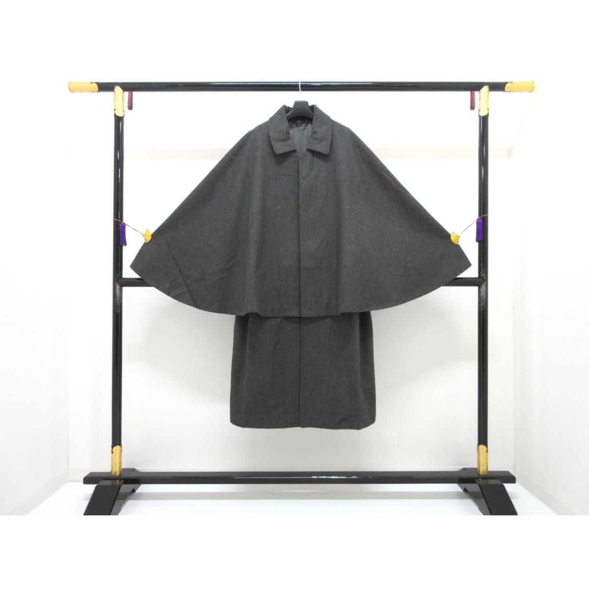 【新品】男物　トンビコート　Ｌサイズ