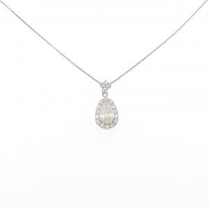 PT900/PT850 ダイヤモンド ネックレス 1.023CT