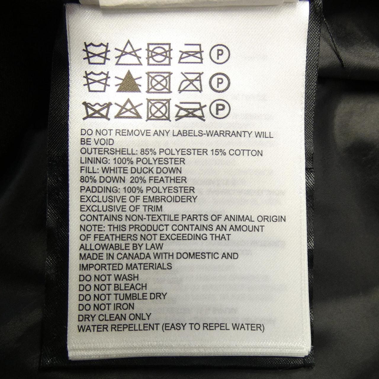 カナダグース CANADA GOOSE BLACK LABEL 3804MB MACMILLAN マクミラン ダウンジャケット