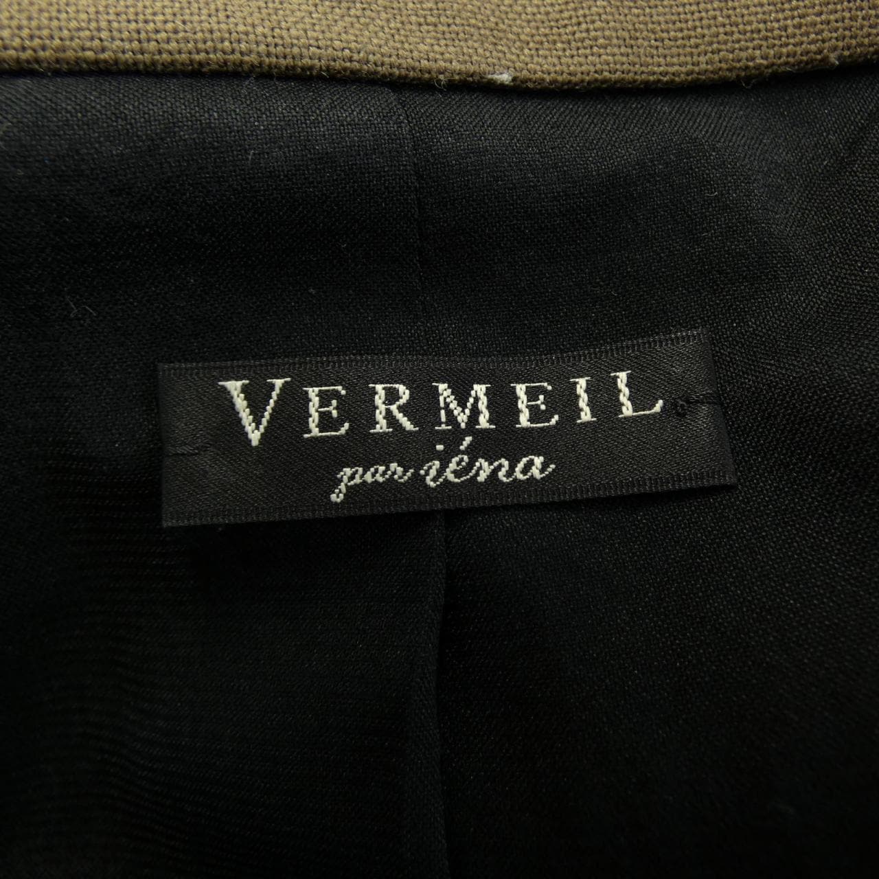 ヴェルメイユパーイエナ VERMEIL par iena ジャケット