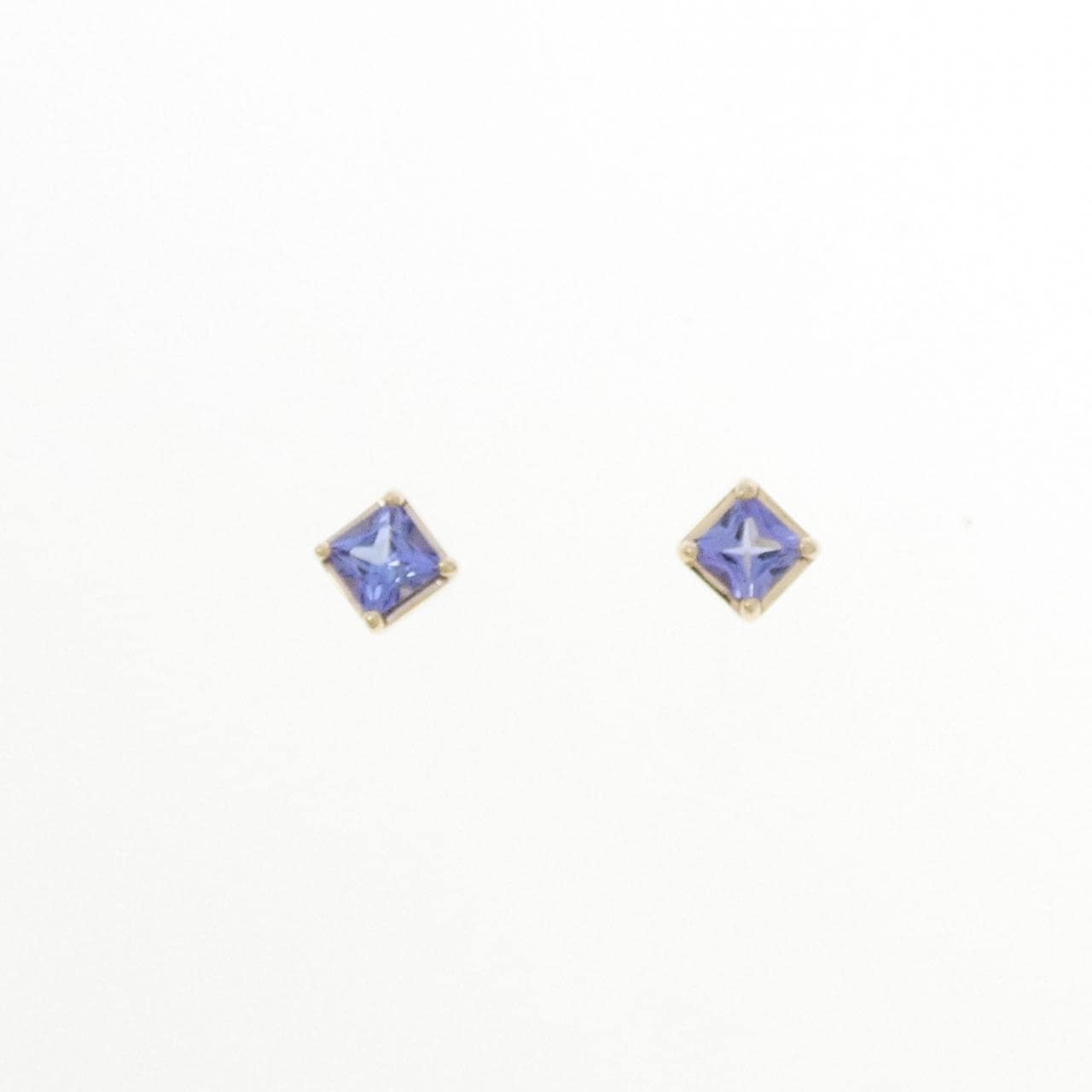 4゜C タンザナイト ピアス