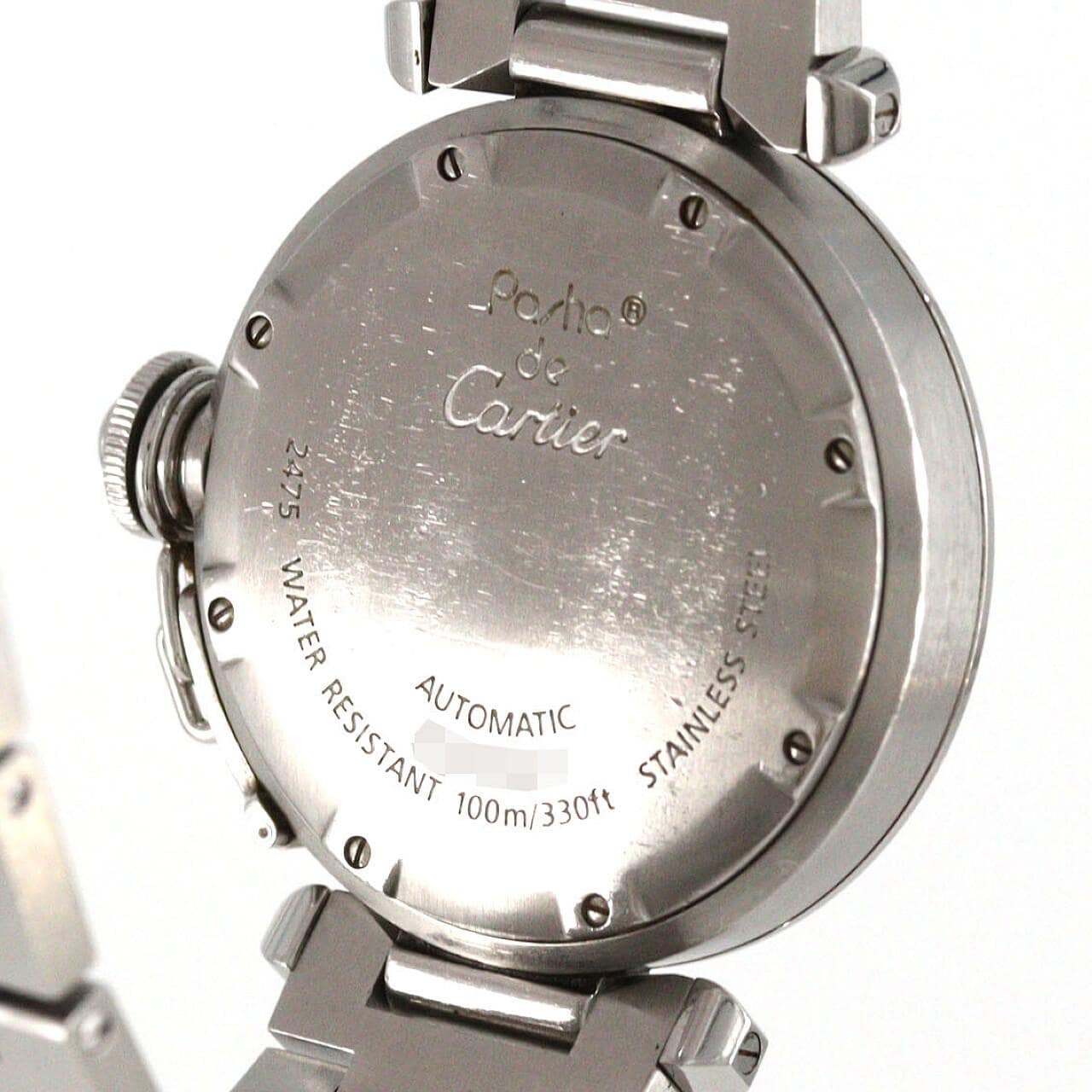 【ノーメンテナンス還元価格】カルティエ パシャC グランデデイト W31053M7 SS 自動巻