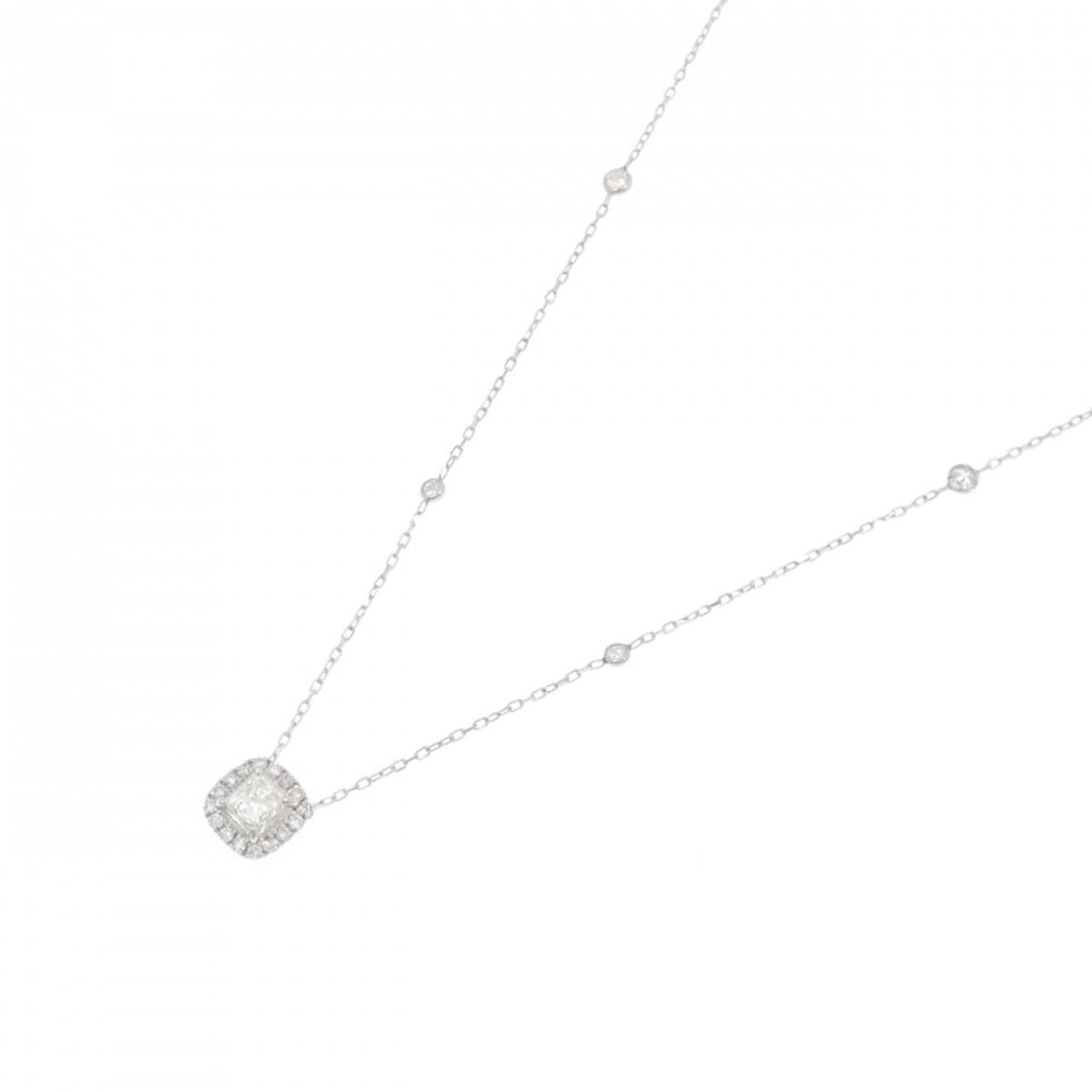 PT900/PT850 ダイヤモンド ネックレス 0.30CT