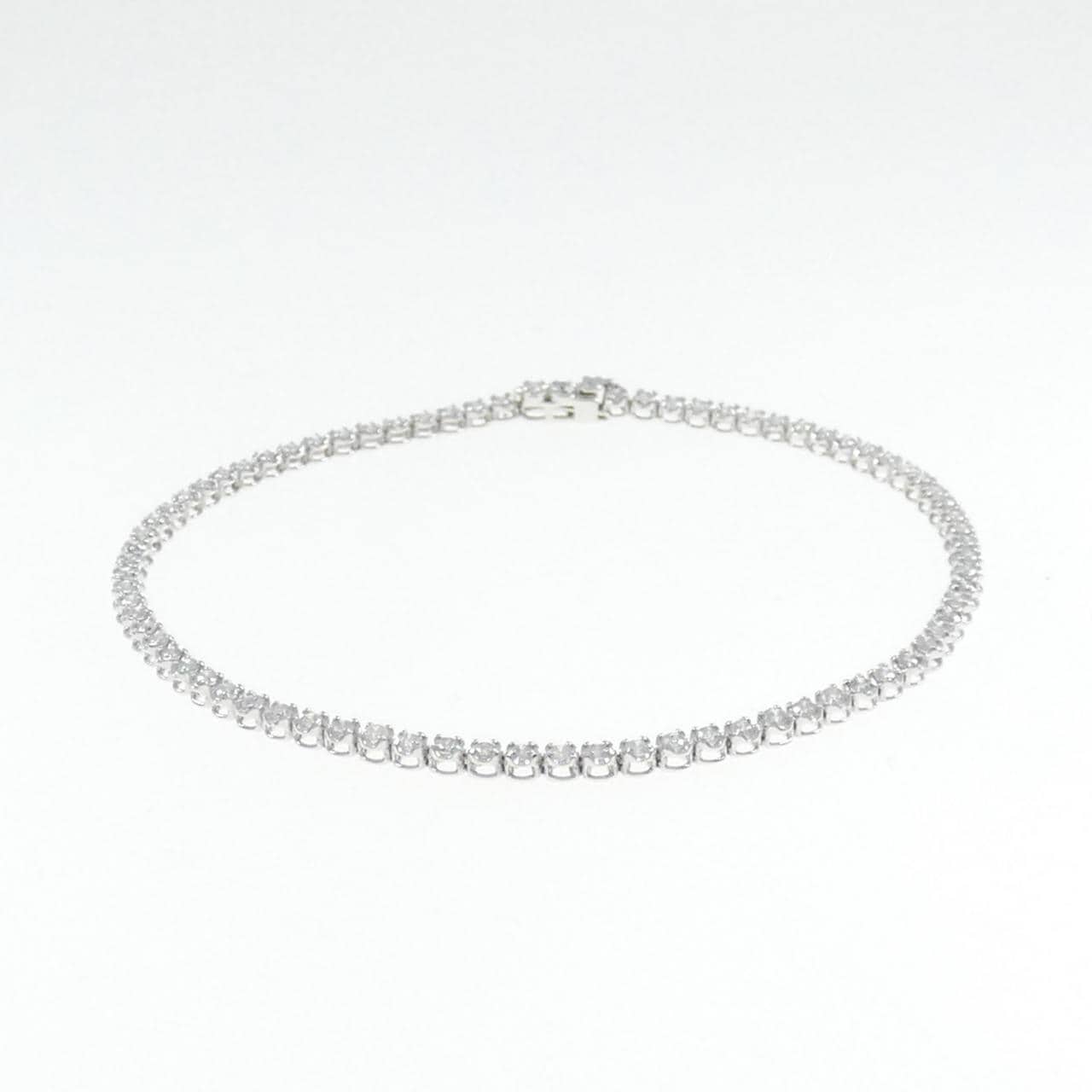 K18WG Diamond bracelet 1.02CT