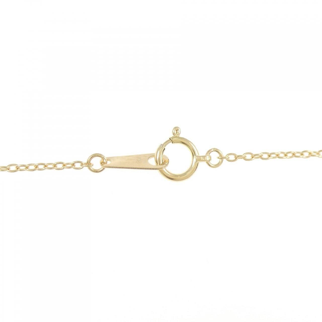 K18YG ダイヤモンド ネックレス 0.45CT