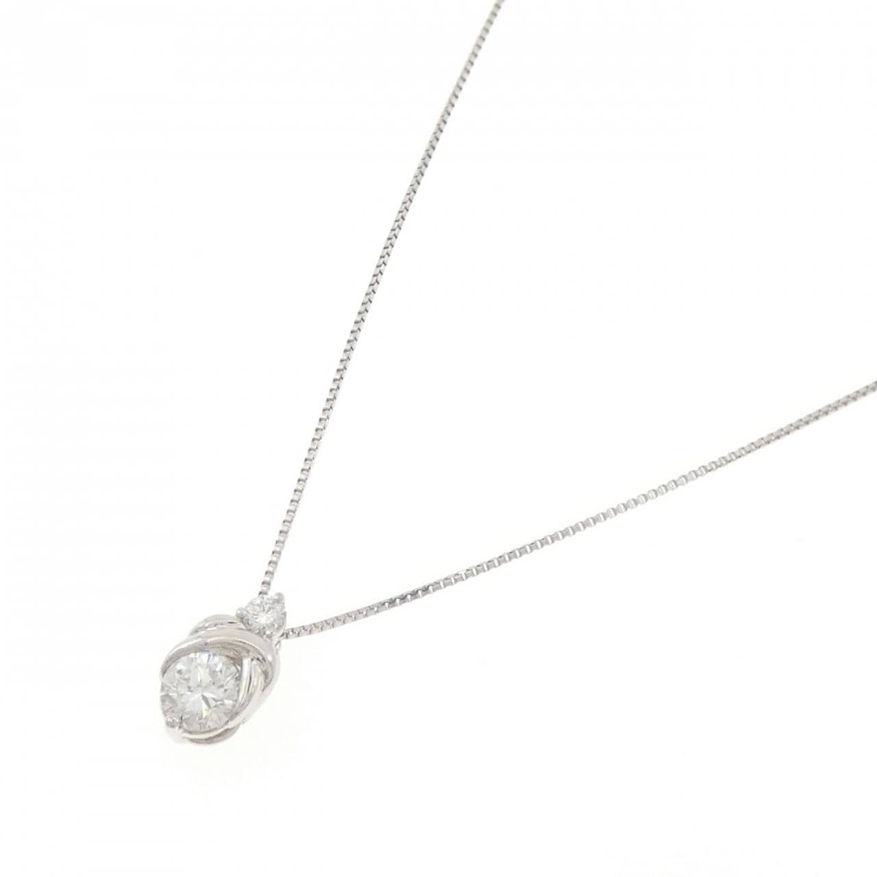 PT900/PT850 ダイヤモンド ネックレス 0.311CT