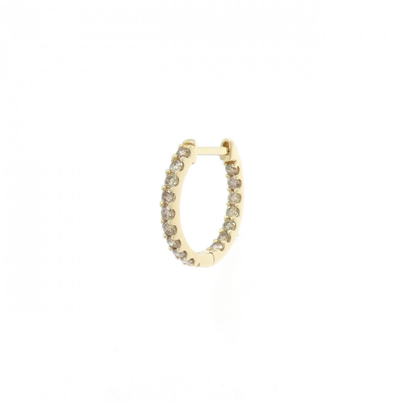 ジーエスティービー ダイヤモンド ピアス 0.23CT 片耳