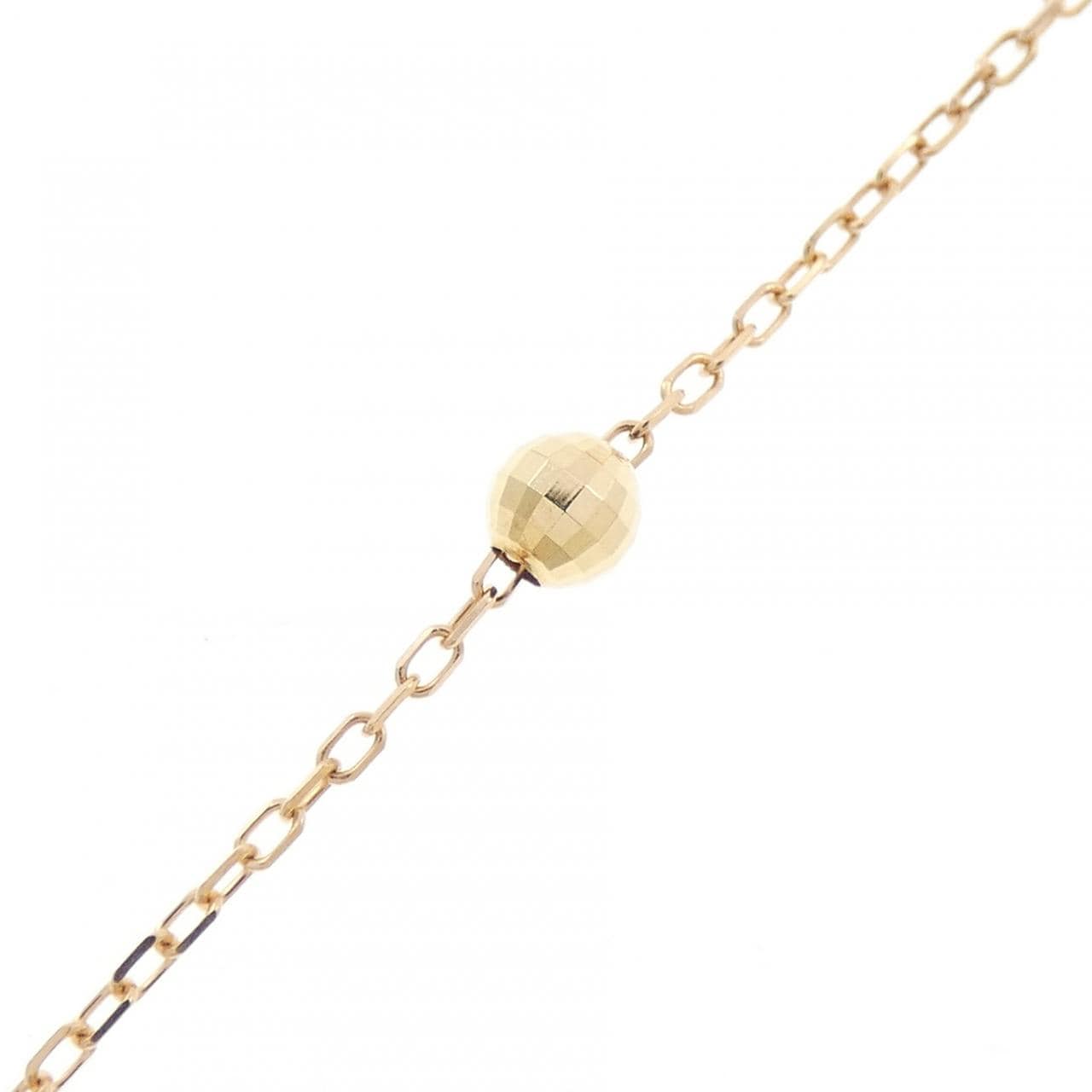 K18PG/K18YG ダイヤモンド ネックレス 0.20CT