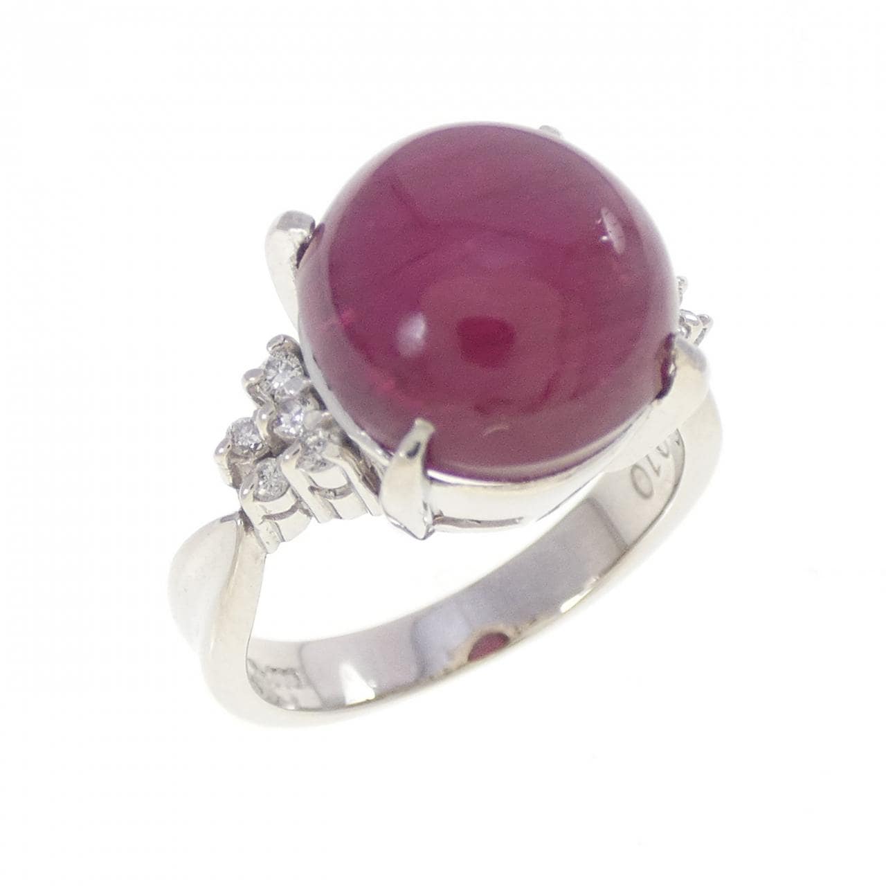 PM900 ルベライトキャッツアイ リング 6.86CT