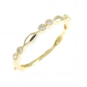 K18YG ダイヤモンド リング 0.09CT