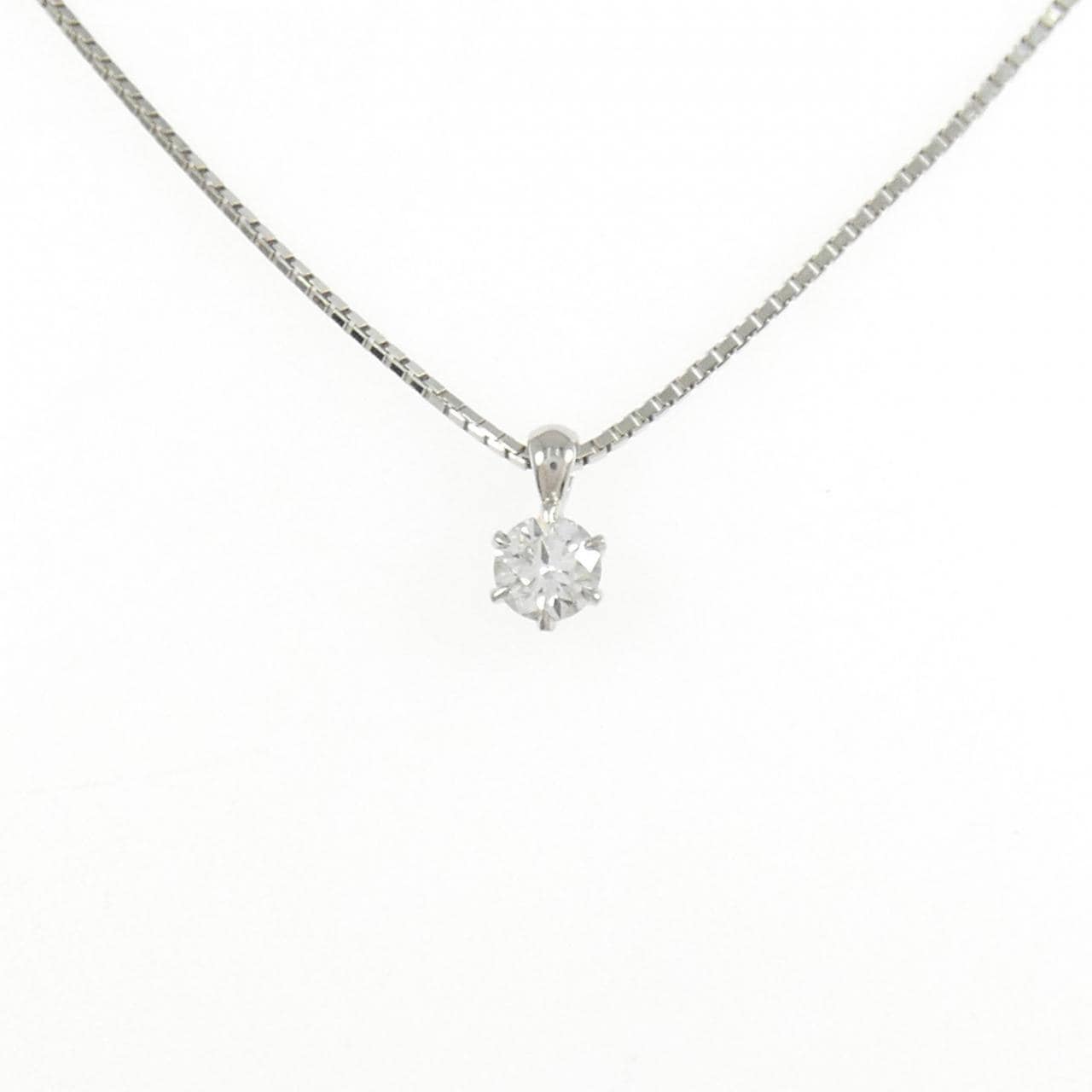 PT900/PT850 ダイヤモンド ネックレス 0.237CT