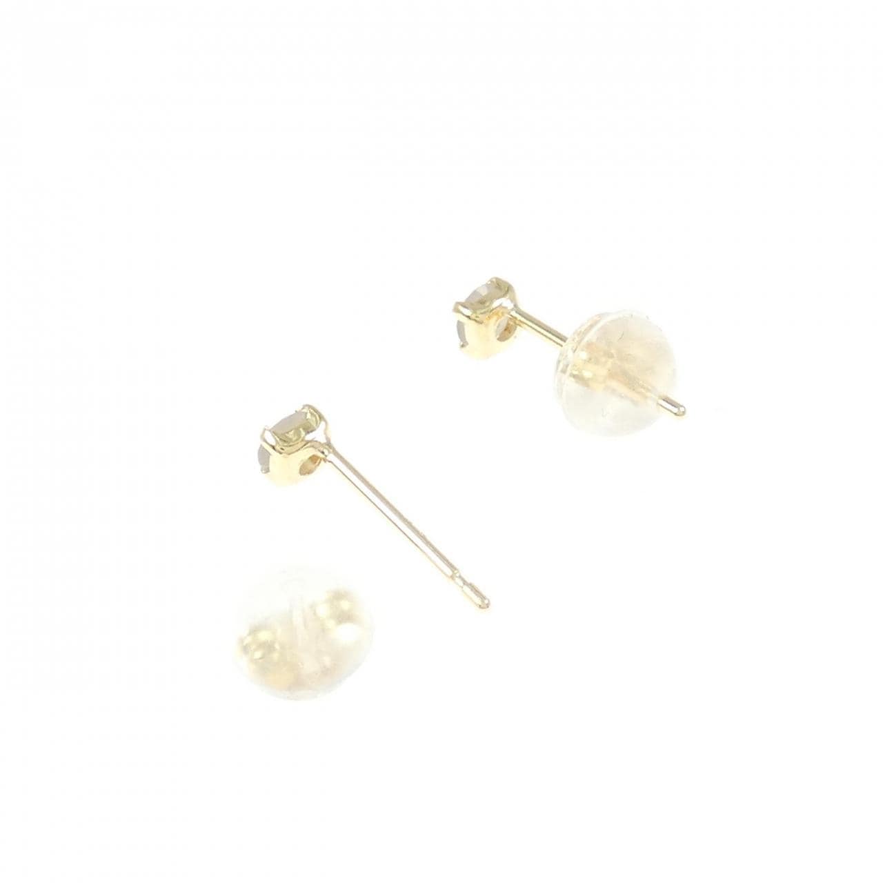 【新品】K18YG ムーンストーン ピアス