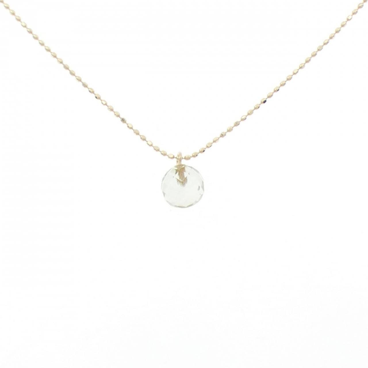 K10YG クオーツ ネックレス