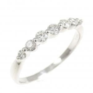 K18WG ダイヤモンド リング 0.30CT