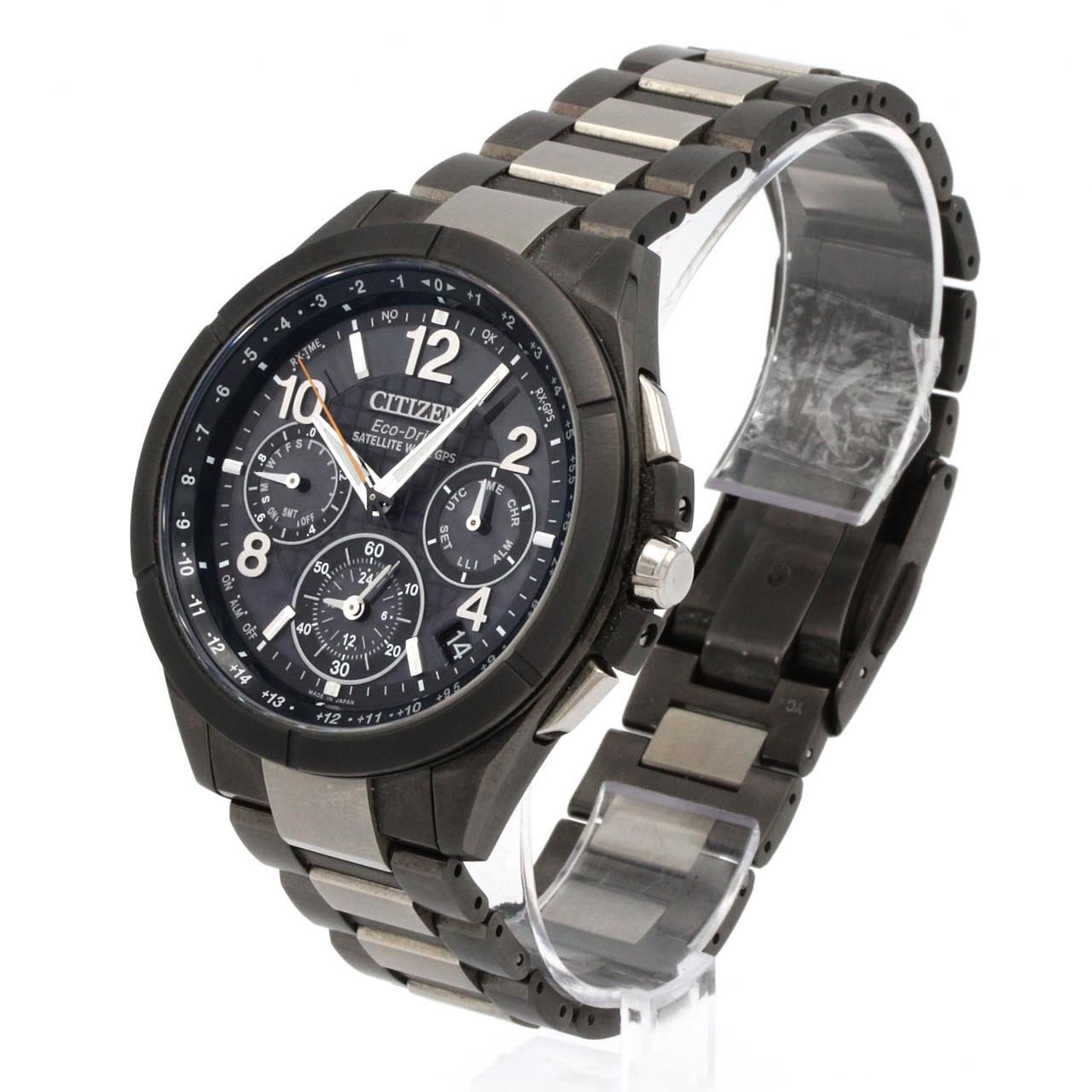 シチズン アテッサ サテライトウエーブ F900-T023525/CC9075-52E TI ソーラークォーツ