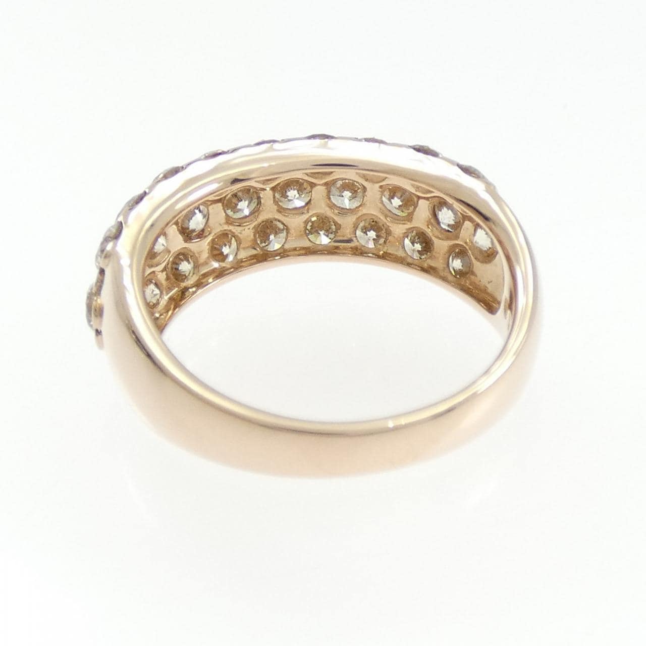 K18PG ダイヤモンド リング 2.82CT