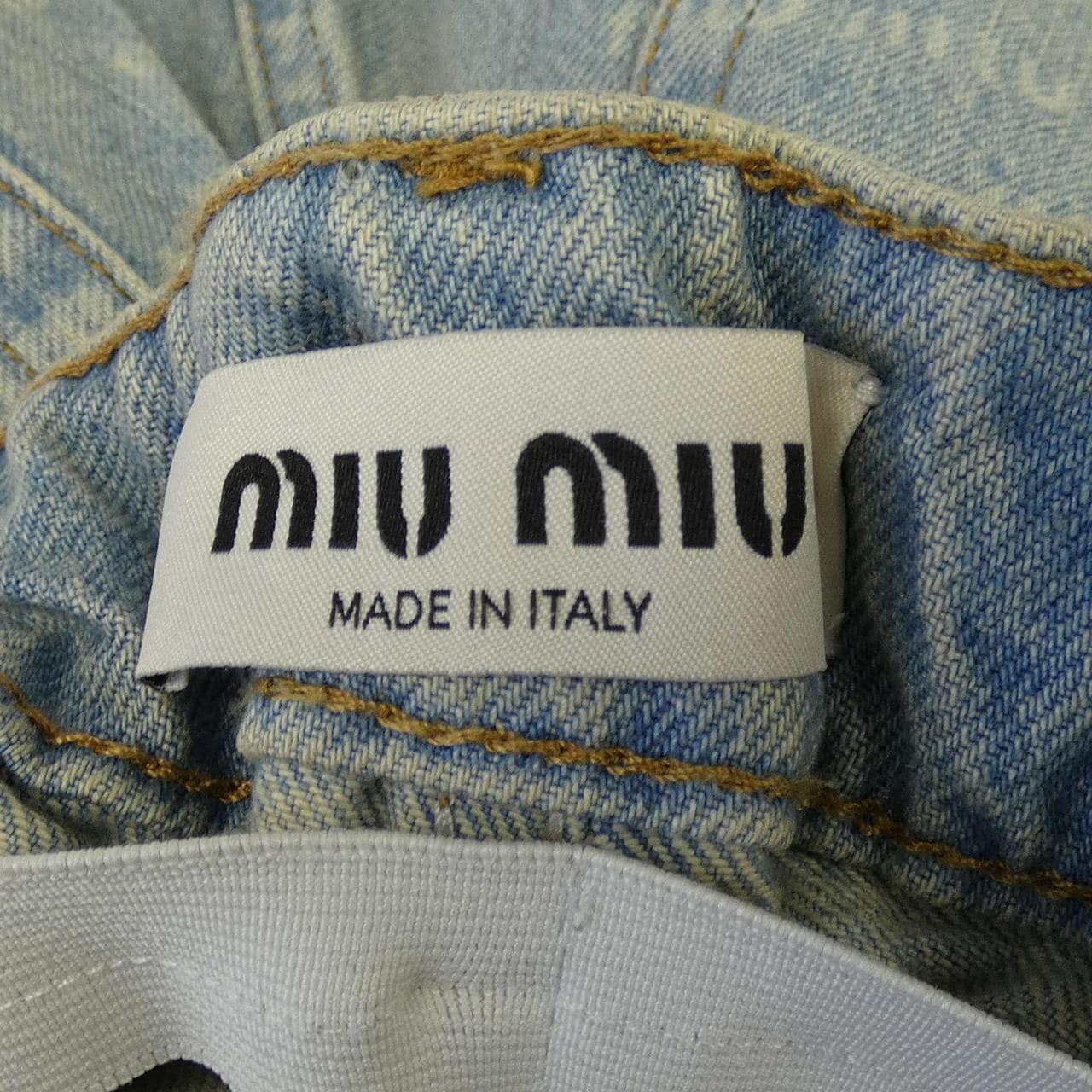 ミュウミュウ MIU MIU GWP300 SOOO 14HT ショートパンツ