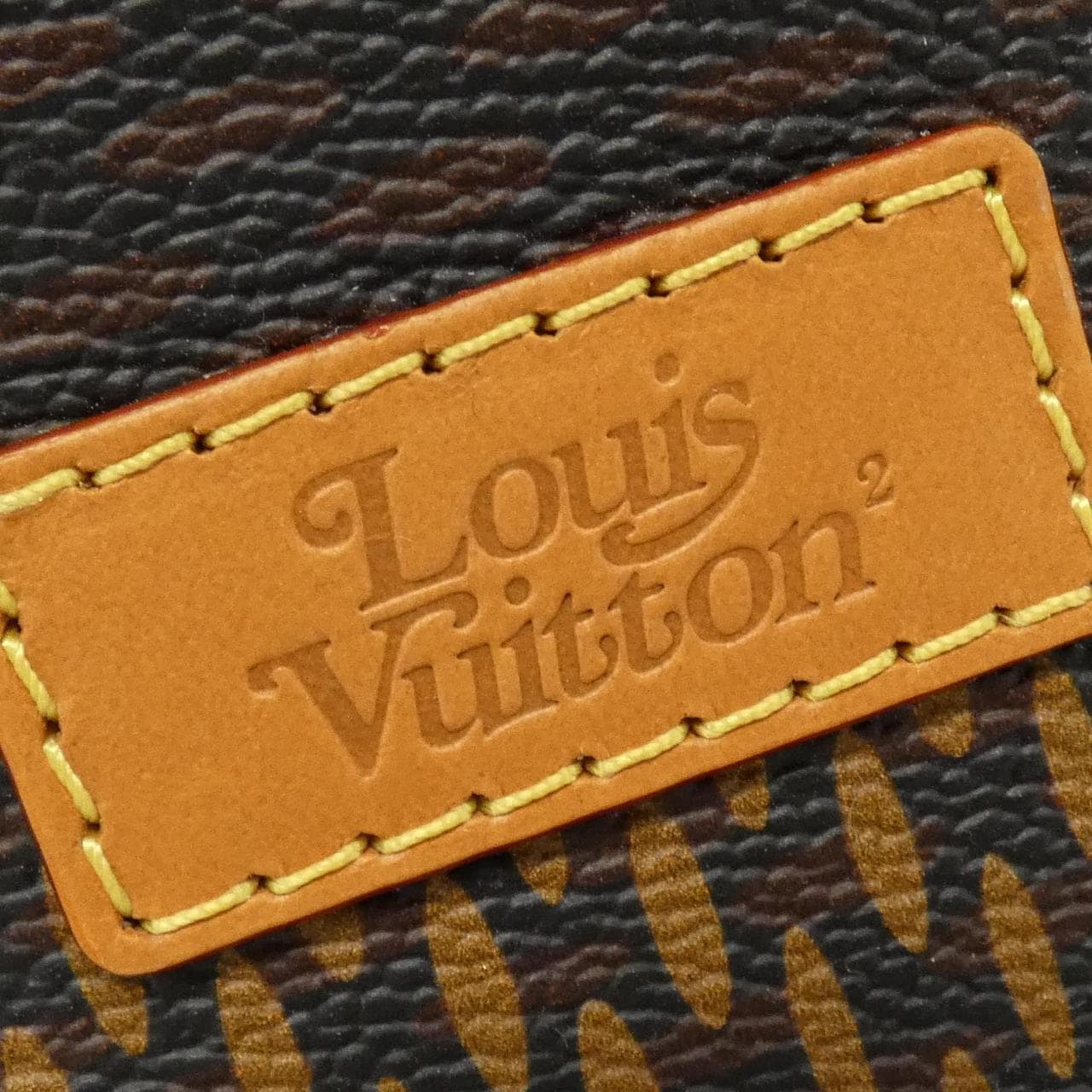 LOUIS VUITTON Damier Giant (LV Squared) 迷你托特包 N40355 包