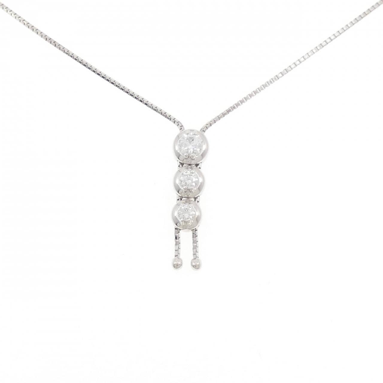 タサキ ダイヤモンド ネックレス 0.38CT