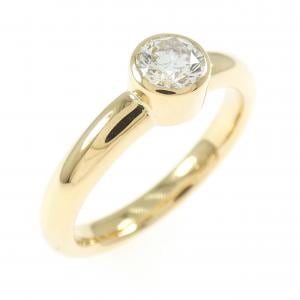 K18YG ダイヤモンド リング 0.346CT