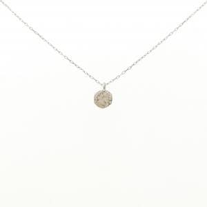 PT900 ソリティア ダイヤモンド ネックレス 0.30CT