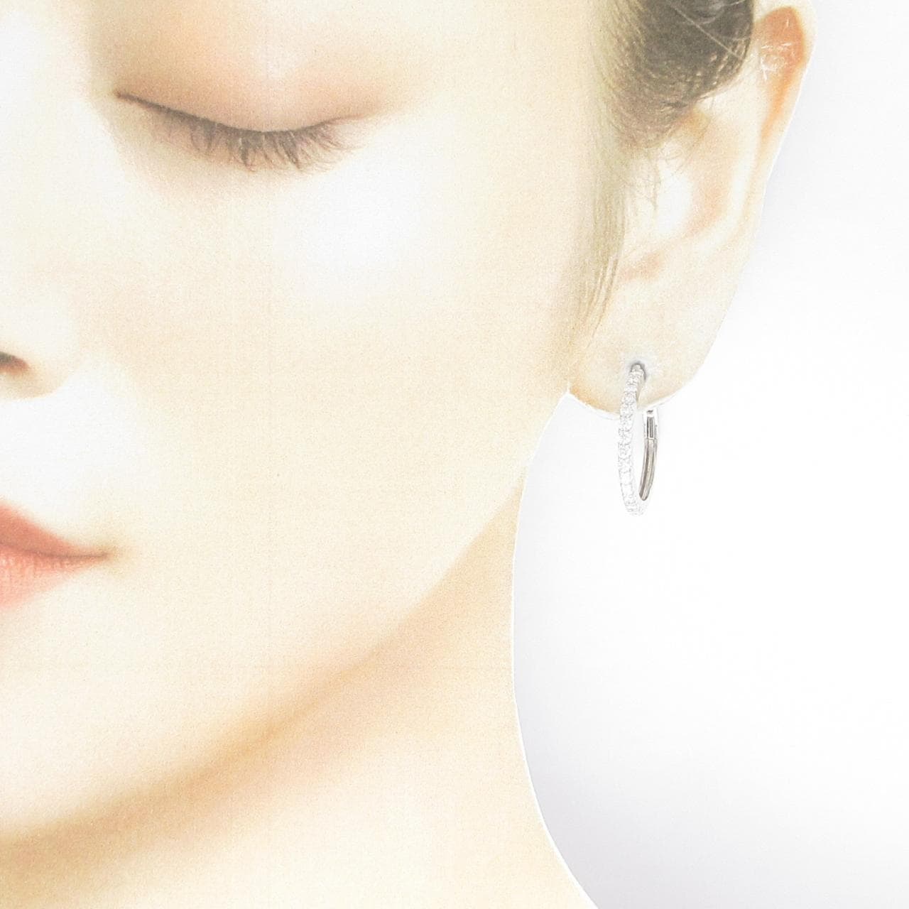 [BRAND NEW] PT Diamond earrings 0.808CT