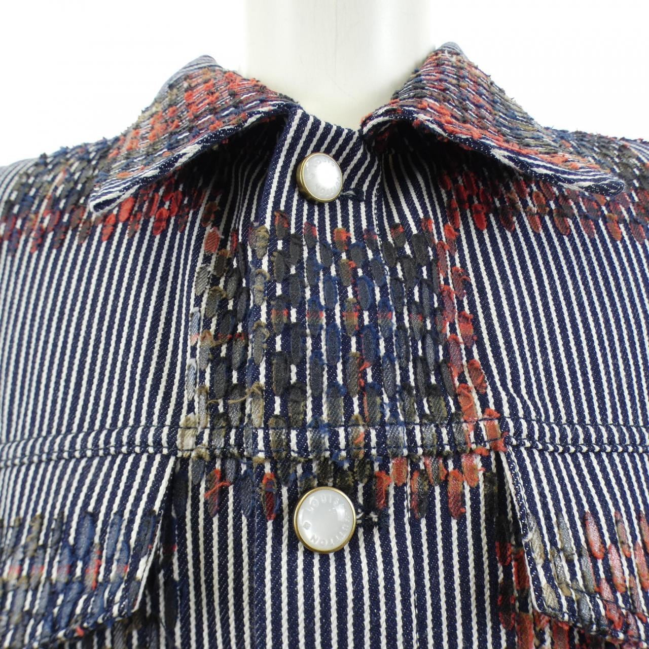 ルイヴィトン LOUIS VUITTON ヒッコリーダミエデニムジャケット HRA76WMJP ジャケット