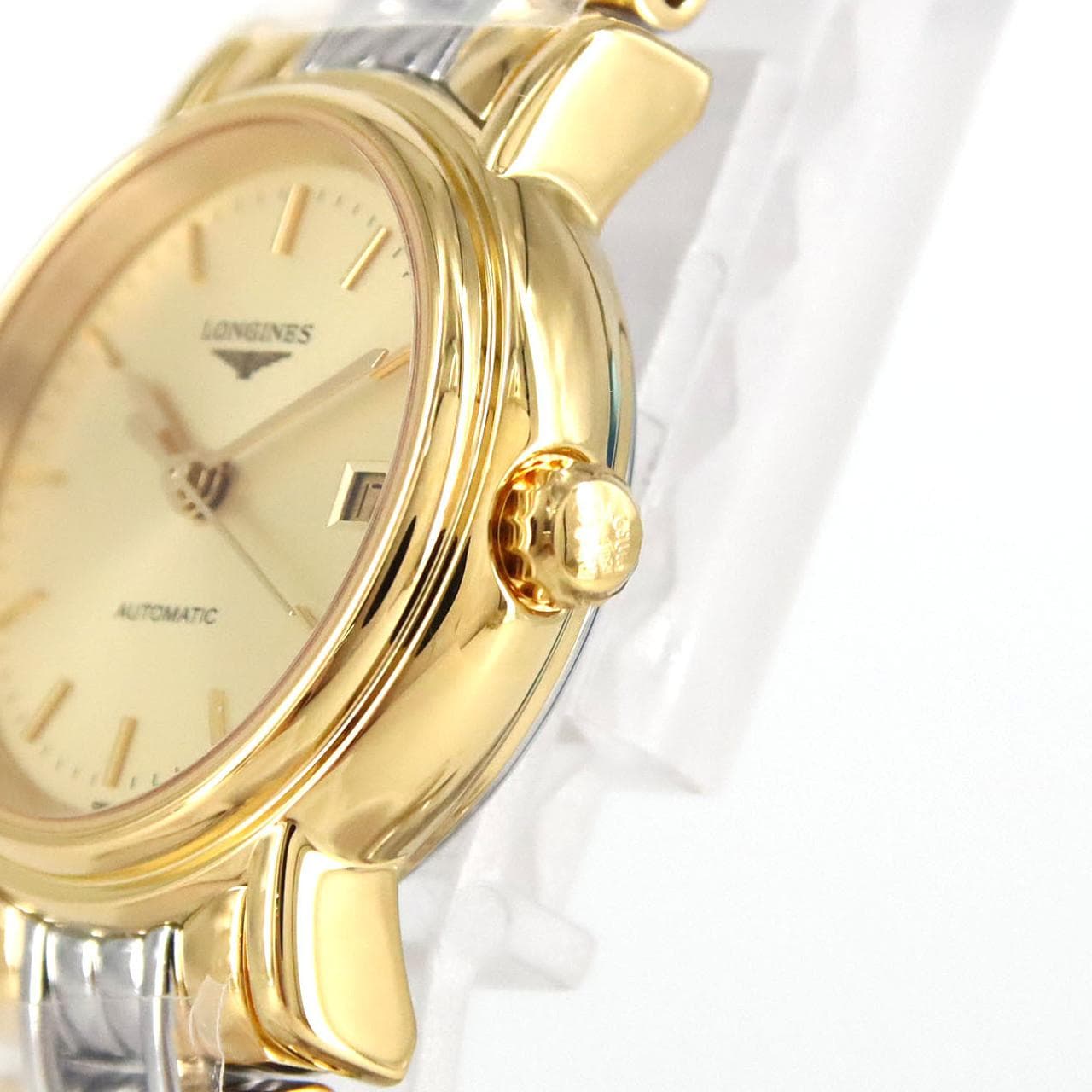 【新品】ロンジン プレザンス コンビ L4.321.2.32.7 WG 自動巻