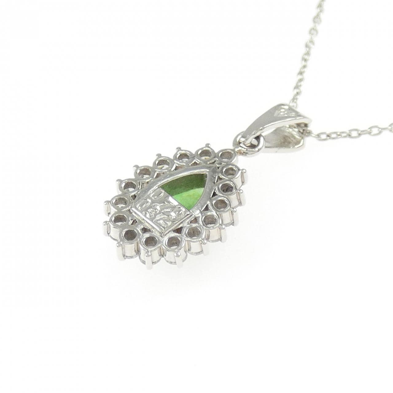 PM900/PT850 ヒスイ ネックレス 0.70CT