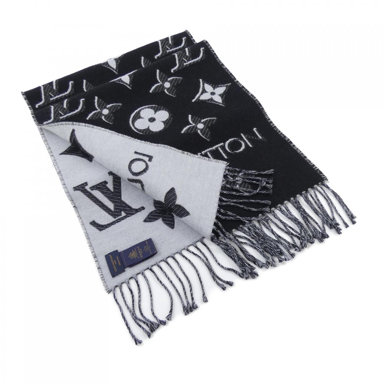 ルイヴィトン LOUIS VUITTON エシャルプLVエセンシャルシャイン M78159 MUFFLER