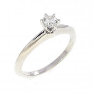 ティファニー クラシックソリティア リング 0.19CT I VS1 3EXT