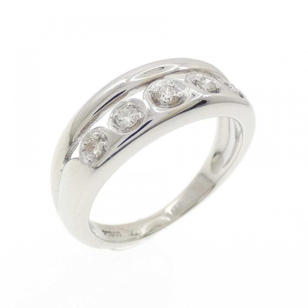 PT900 ダイヤモンド リング 0.10CT
