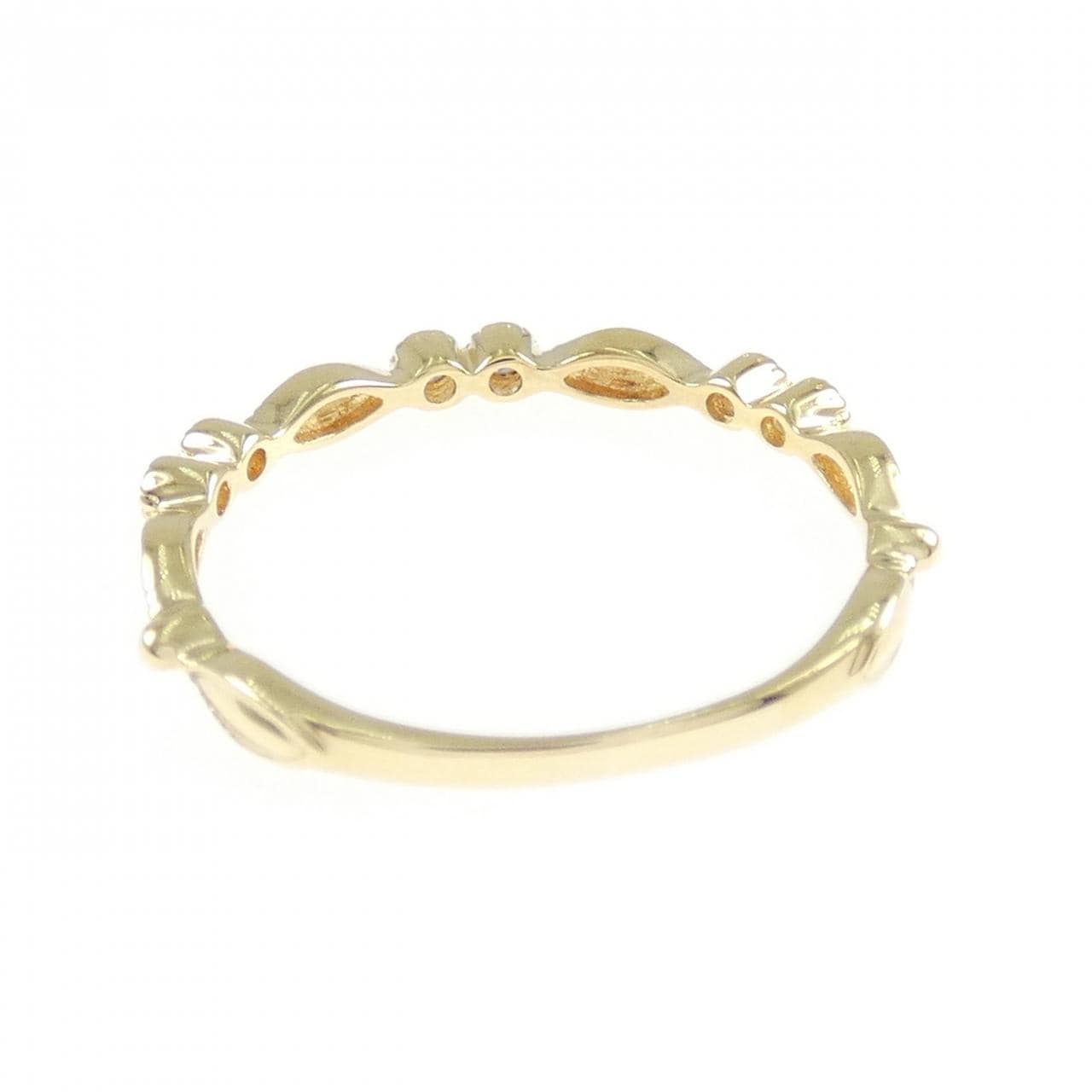 K18YG ダイヤモンド リング 0.09CT