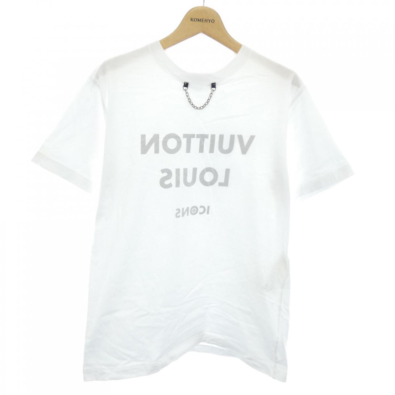ルイヴィトン LOUIS VUITTON LOUIS VUITTONプリントTシャツ FITS02LCT Tシャツ