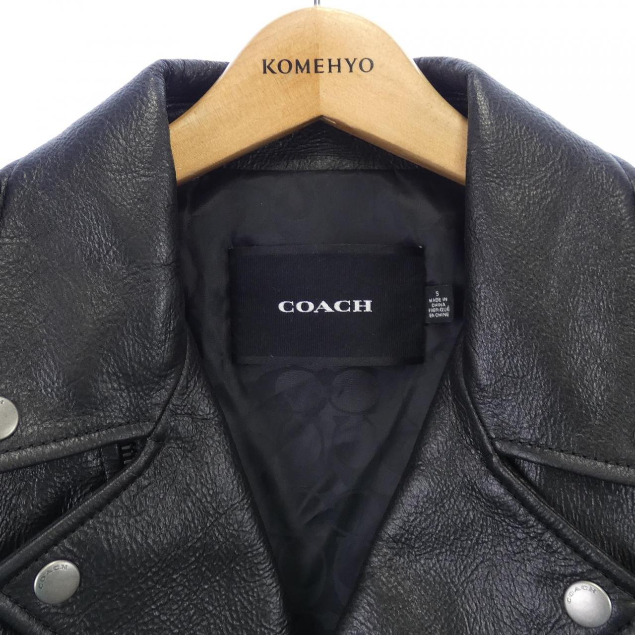 コーチ COACH レザージャケット