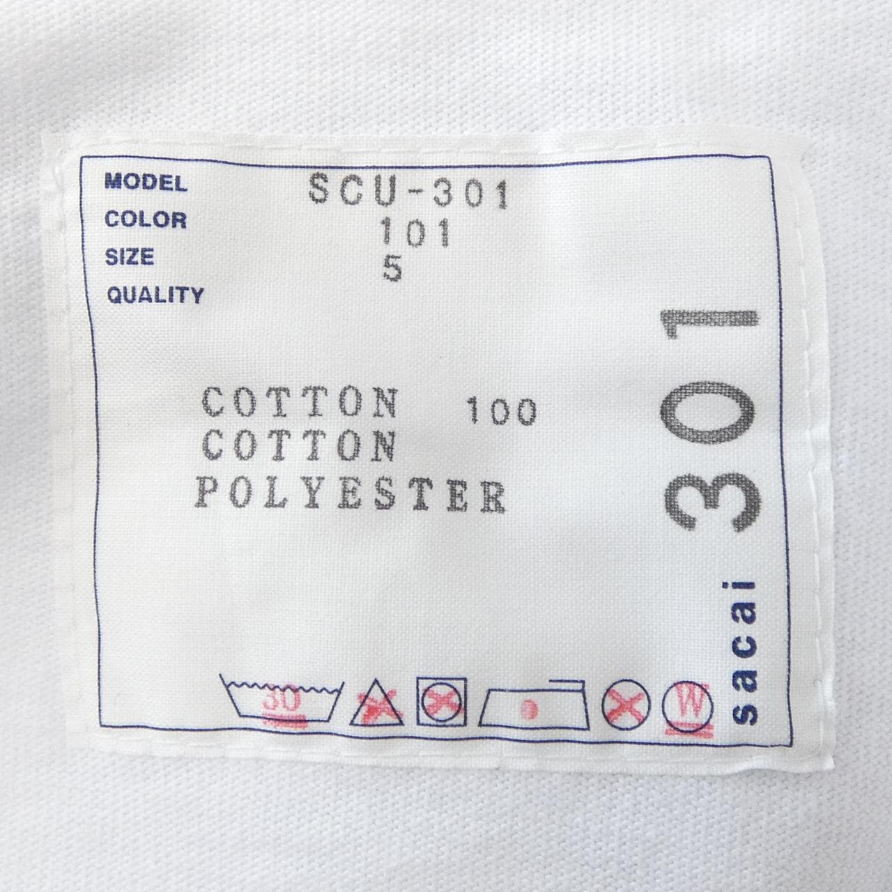 サカイ SACAI SCU 301 Tシャツ
