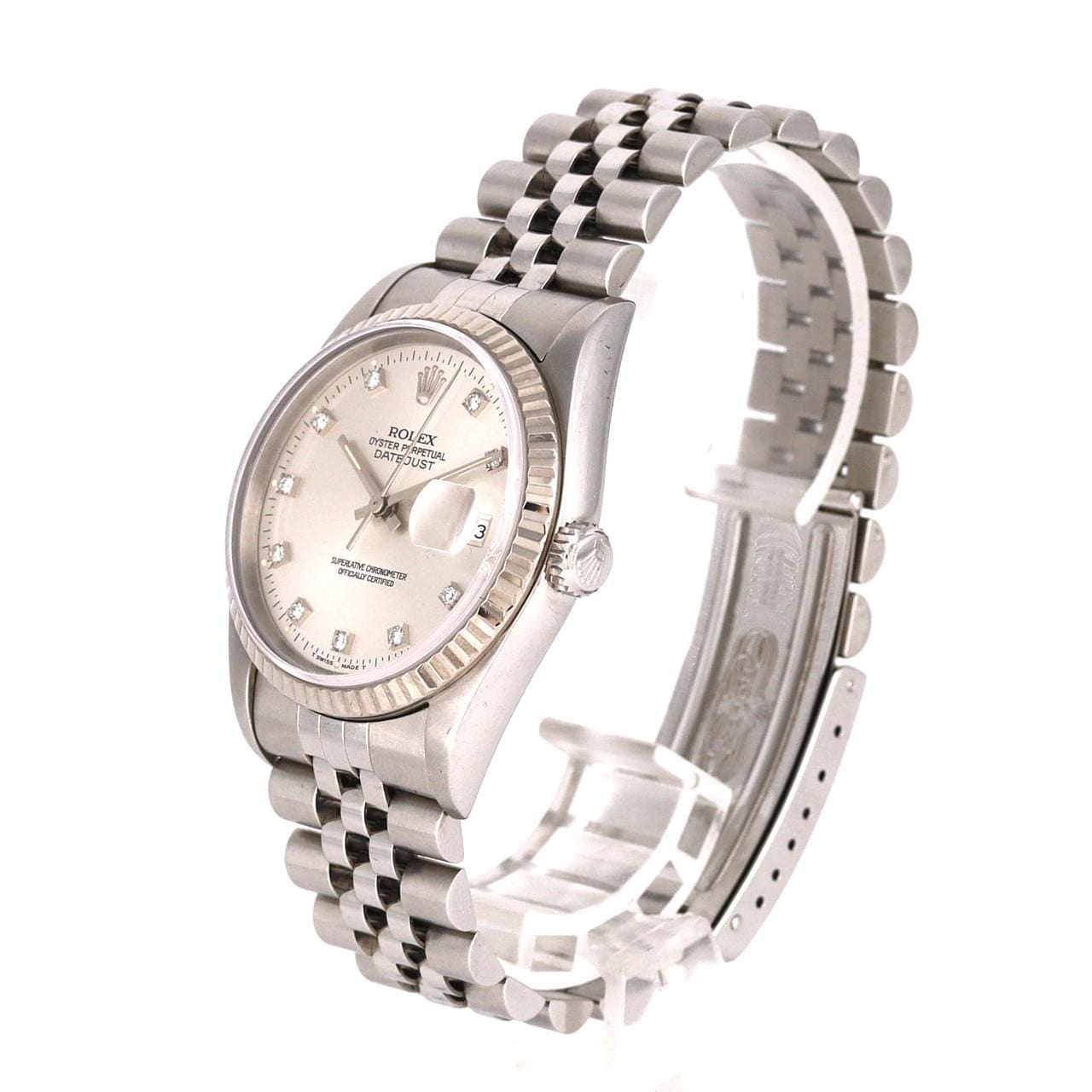 【ノーメンテナンス還元価格】ロレックス デイトジャスト 16234G. SSxWG 自動巻 S番