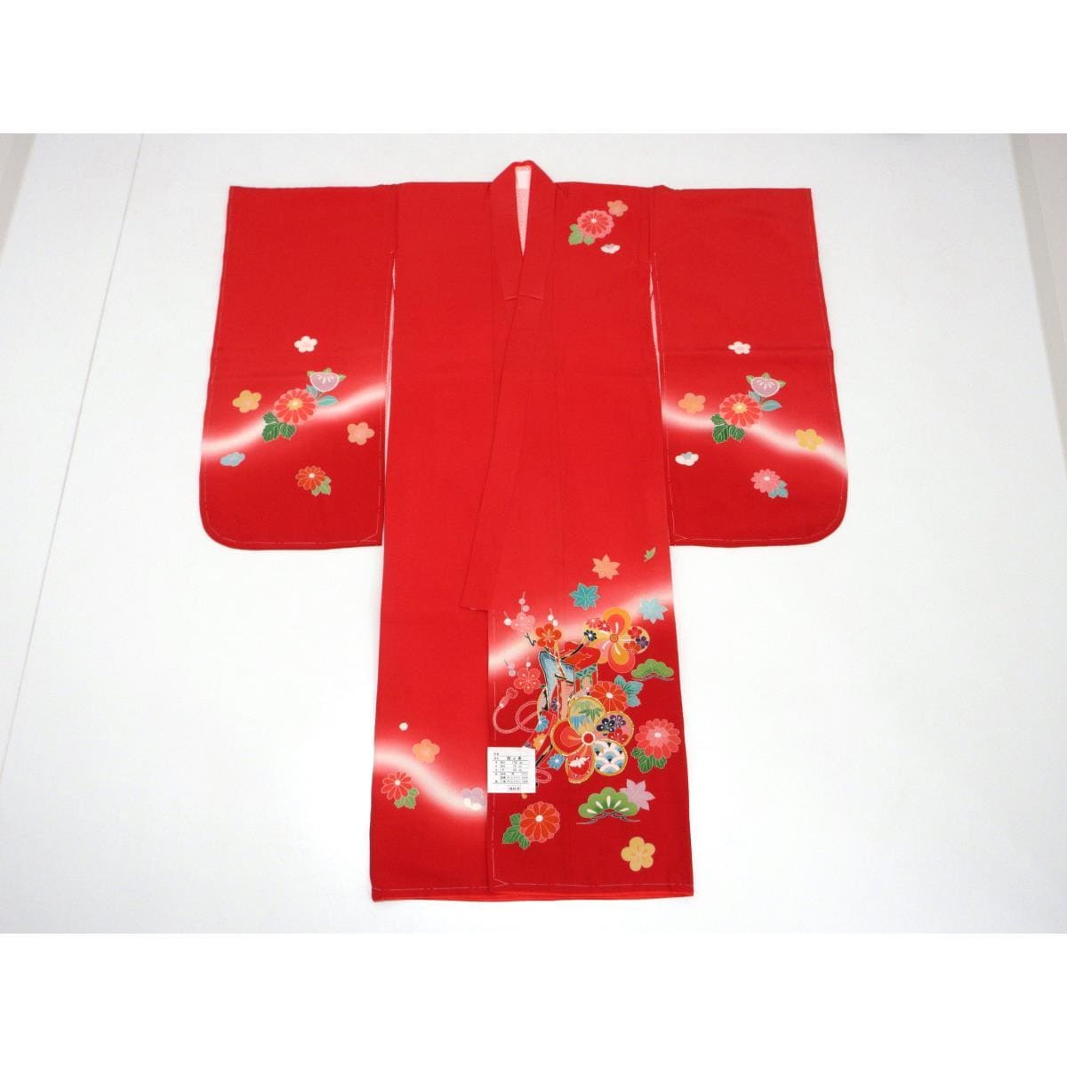 【未使用品】子供　女の子四ツ身