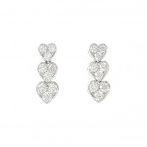 ピキョッティ ハート ダイヤモンド ピアス 1.56CT