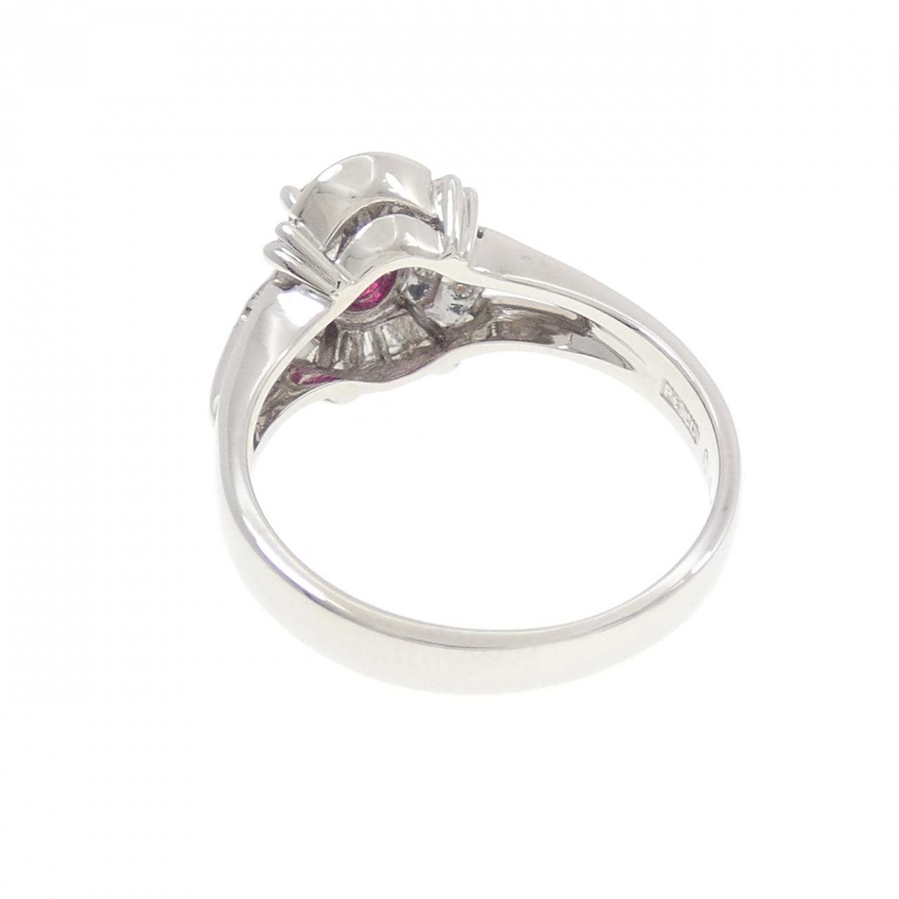 PT900 ルビー リング 0.46CT