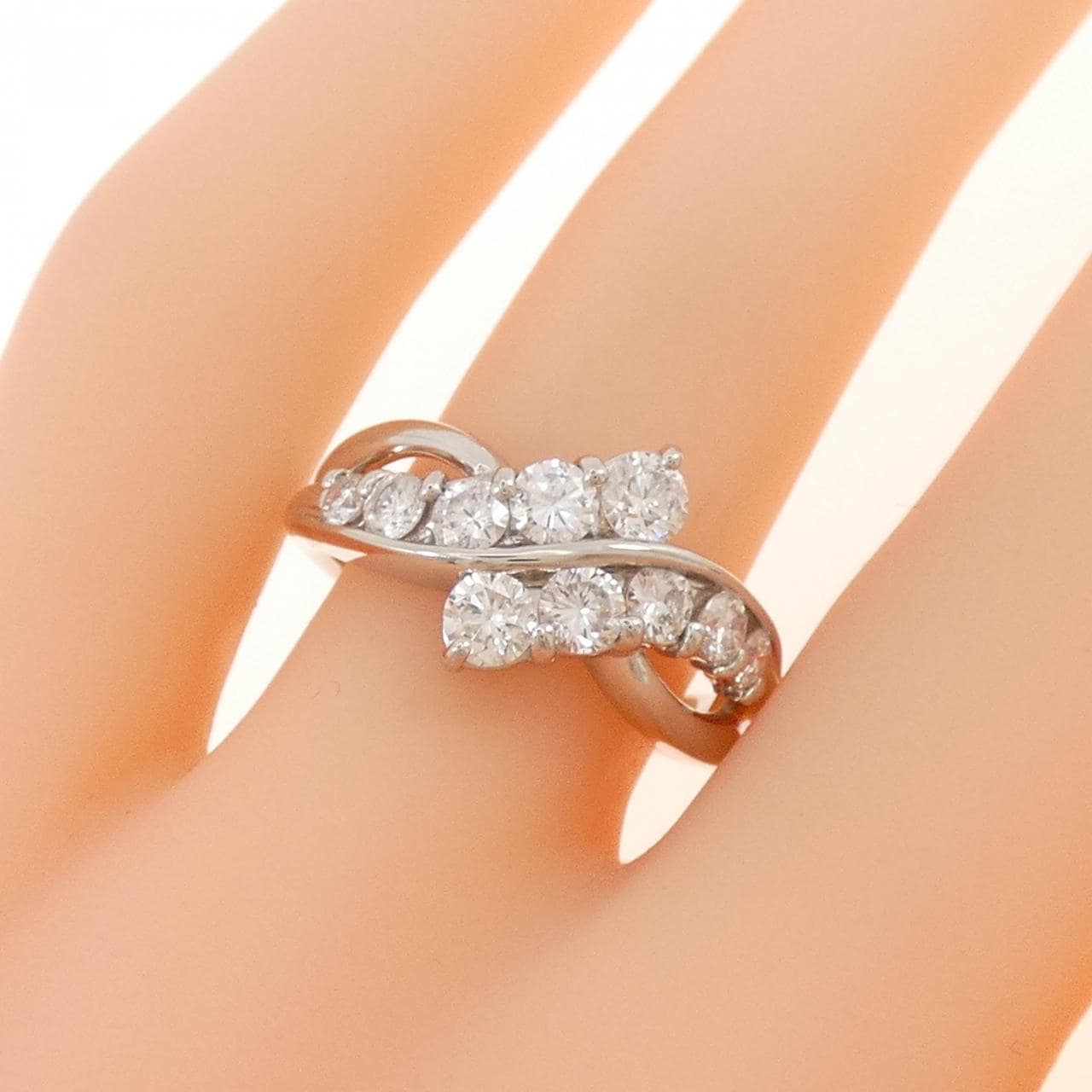 PT1000 ダイヤモンド リング 1.00CT