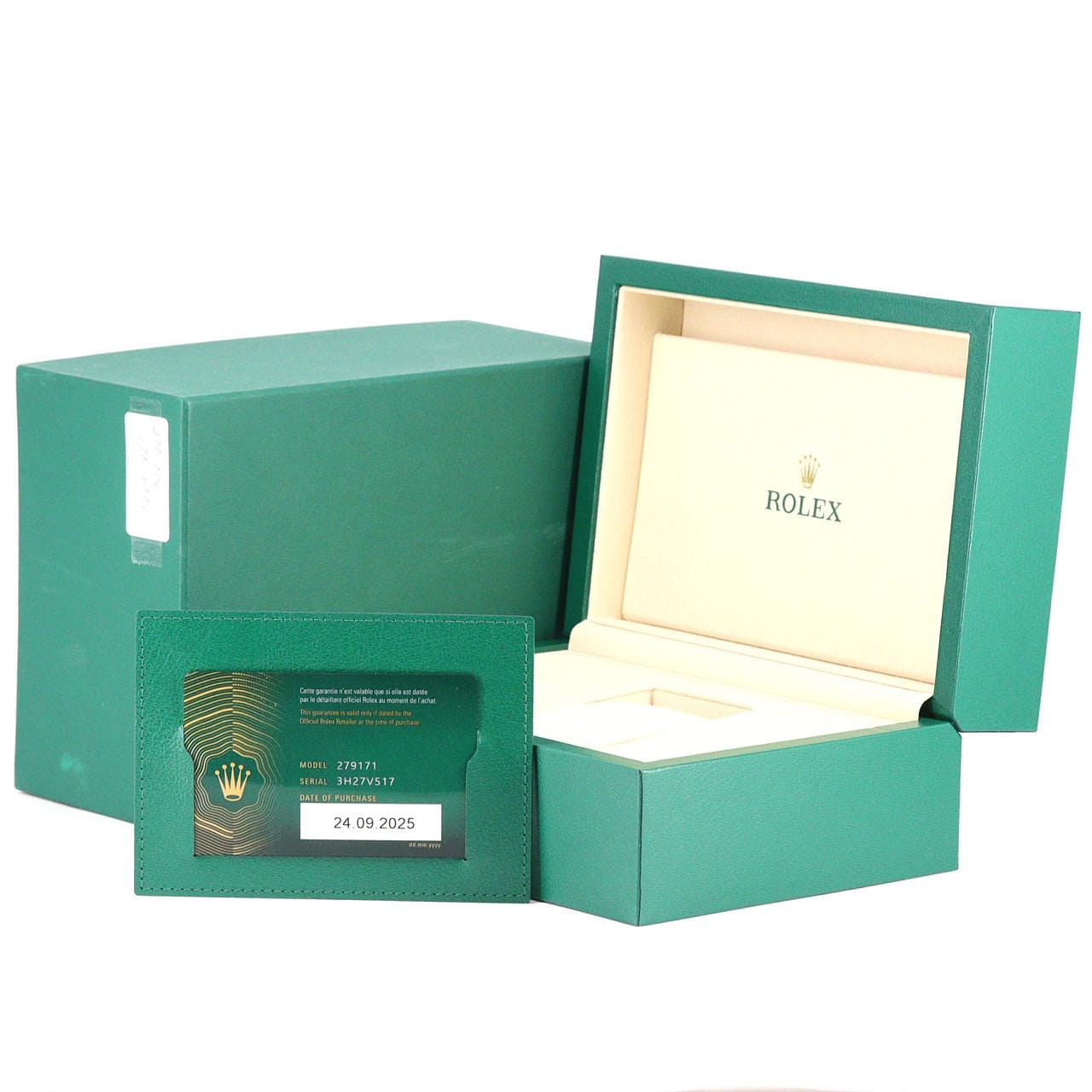 ロレックス デイトジャスト 279171G SSxPG 自動巻 ランダム番