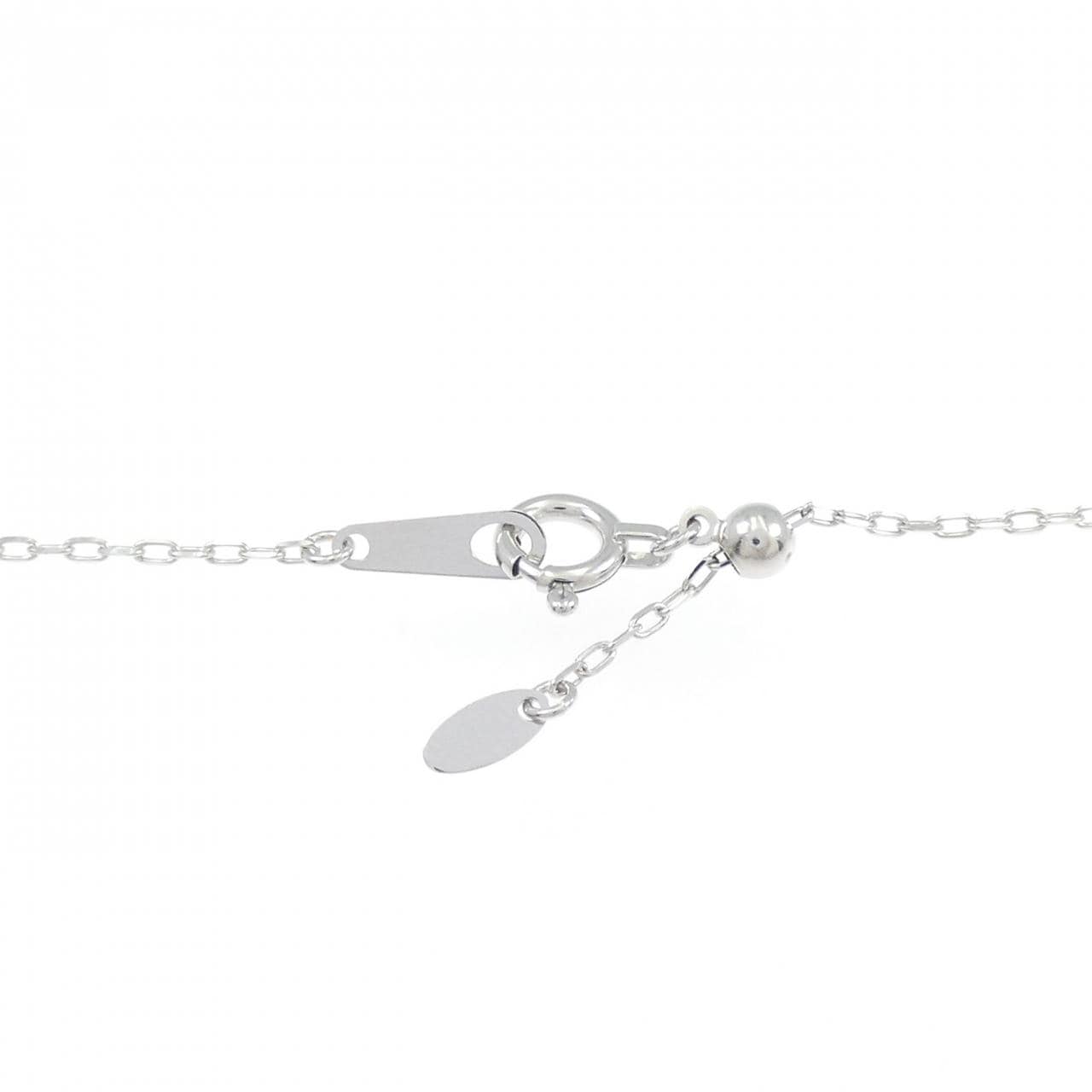 K18WG ダイヤモンド ネックレス 0.40CT