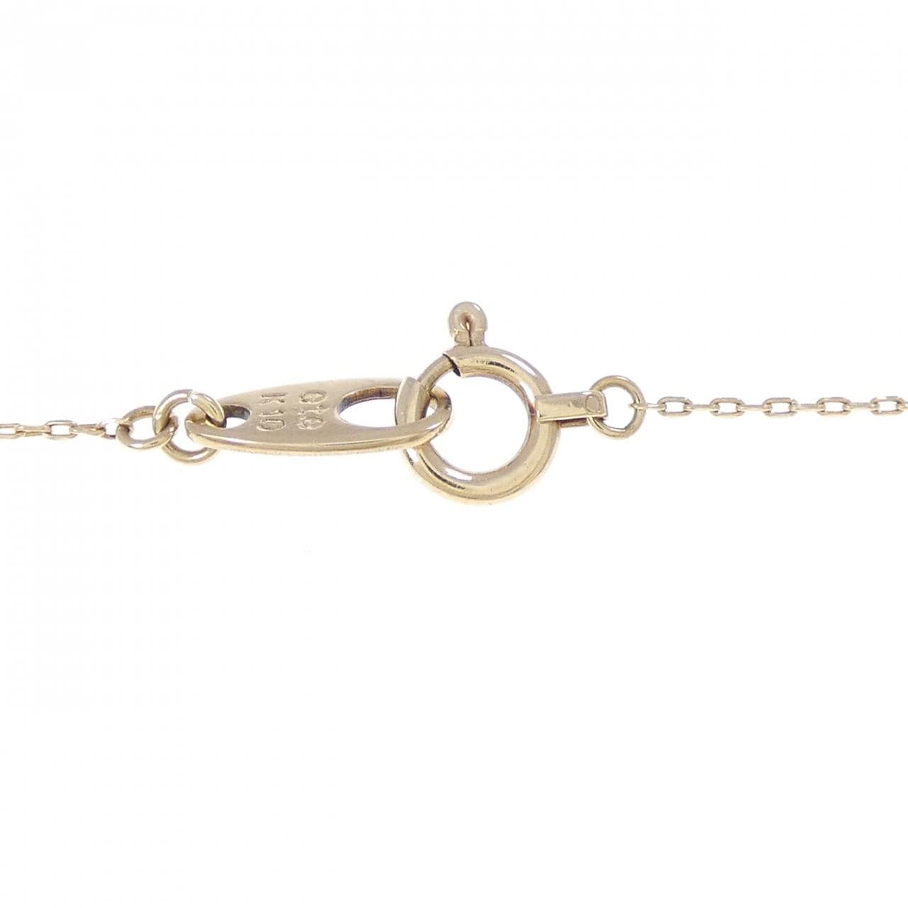 エテ リボン ダイヤモンド ネックレス