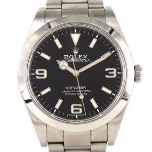 【ノーメンテナンス還元価格】ロレックス エクスプローラーI 214270 SS 自動巻 ランダム番