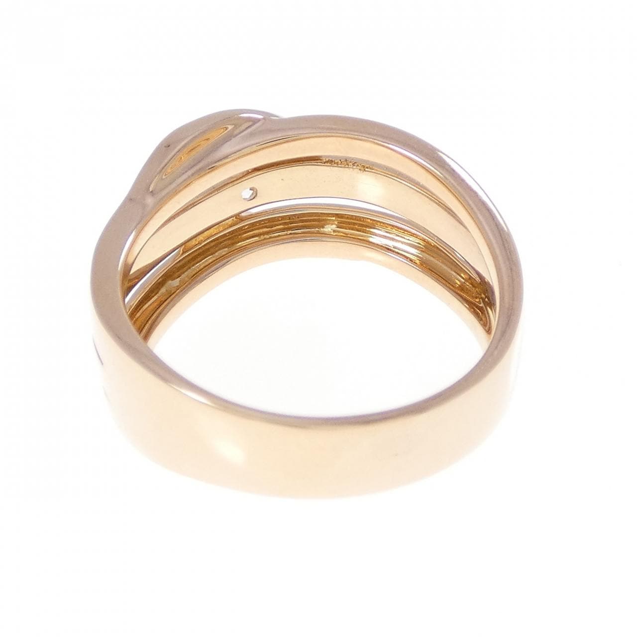 K18PG ダイヤモンド リング 0.40CT