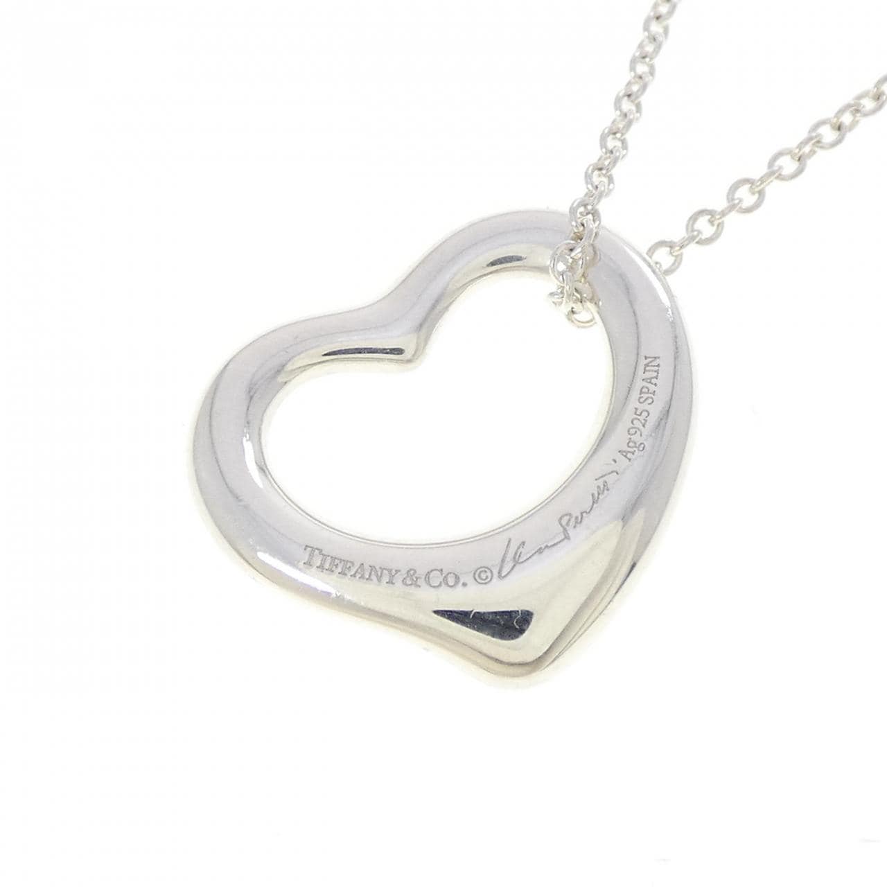 ティファニー オープンハート ネックレス