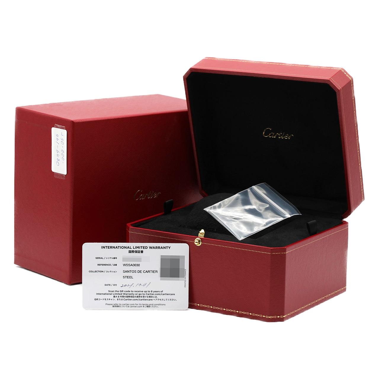 カルティエ サントス･ドゥ･カルティエ LM WSSA0030 SS 自動巻